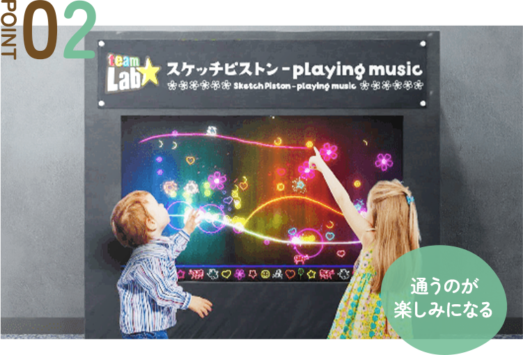 通うのが楽しみになる